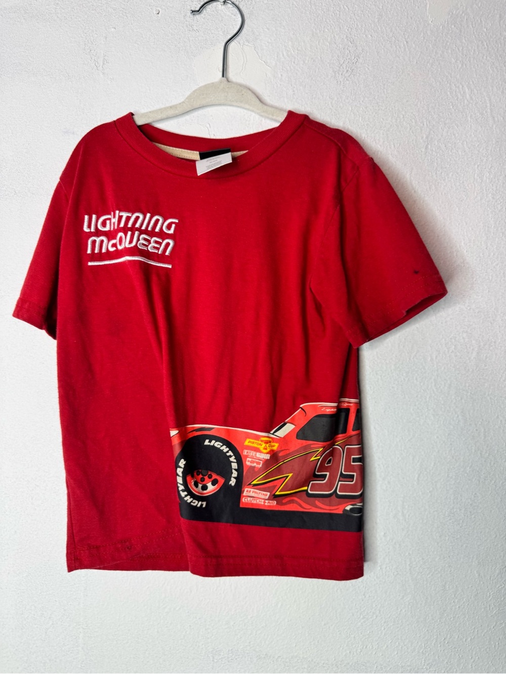 Lightning McQueen tshirt size 5